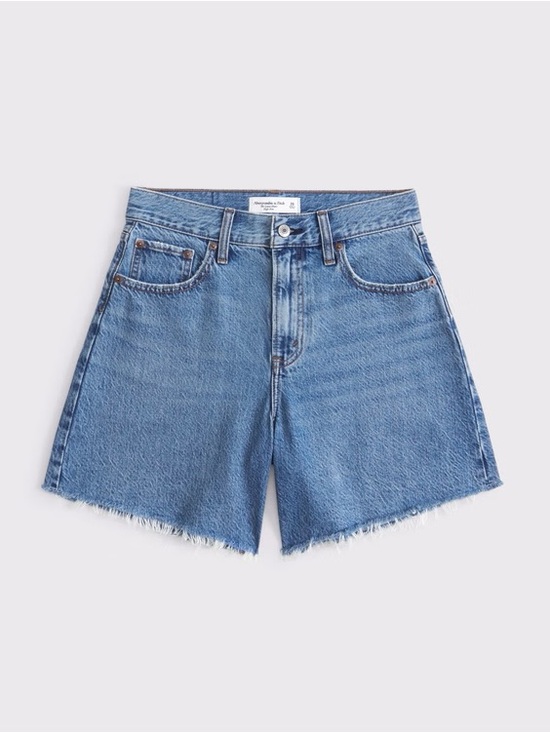 Abercrombie & Fitch Pants - Abercrombie Curve Love High Rise Loose Short